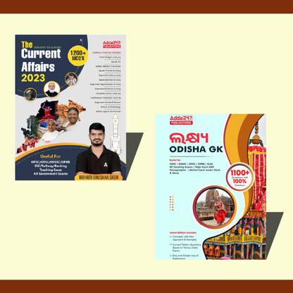 Odisha State GK & Odisha Current Affairs Combo Pack (English Medium) By Adda247