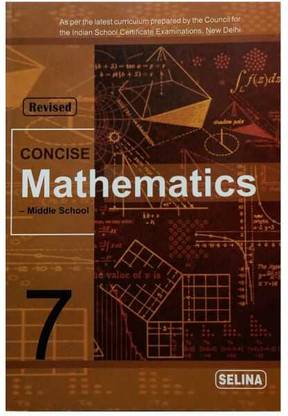 ICSE Concise Mathematics Class-7 New Syllabus