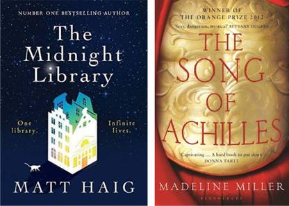 [Sunday Times Bestselling] The Midnight Library + The Song Of Achilles With Free Bookmarks
