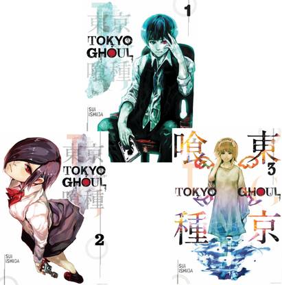 Sui Ishida : Tokyo Ghoul Manga Vol 1 To Vol 3 Set ( Including Poster)