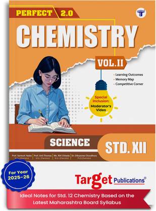 Std 12 Chemistry 2 Book 2026 | Science | Perfect Notes | HSC Maharashtra State Board | Based On Std 12th New Syllabus