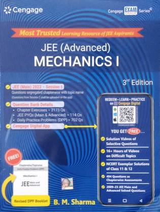 Cenage Jee Advanced Mechanics I With A Dpp