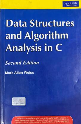 Data Structures And Algorithm Analysis In C: Buy Data Structures And ...
