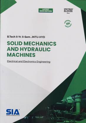 Solid Mechanics And Hydraulic Machines (EEE)B.Tech II-Year II-Sem (R22) Latest 2024 Edition JNTU-HYD
