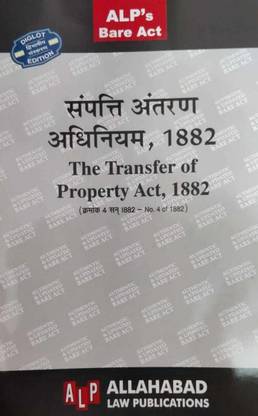 Transfer Of Property Act ,1882 ( Diglot Edition) Bare Act