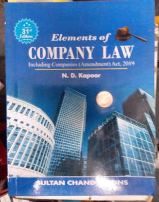 Elements Of Company Law