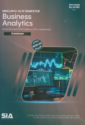 Business Analytics MBA III-Semester (As Per The Latest (R22) Syllabus (JNTU-Hyderabad) Latest 2023-24 Edition