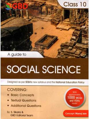 GBD Series | Social Science Guide | Social Science Guide | English Medium | Class 10 (X) | Prepared Based On New Syllabus 2023 | SEBA Assam