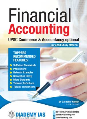 Financial Accounting Book For UPSC Commerce & Accountancy Optional Paper 1