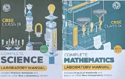 AGP Complete Mathematics And Science Lab Manual For Class 9(Combo)