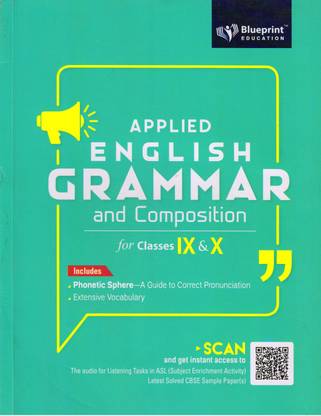 Blueprint Applied English Grammar And Composition For Classes - 9 & 10
