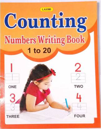 COUNTING. 1-20 Number-Writing Practice Book