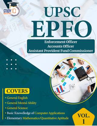 UPSC EPFO Enforcement Officer, Accounts Officer & Assistant Provident Fund Commissioner (EO/ AO/ APFC) Vol-1 Exams 2025