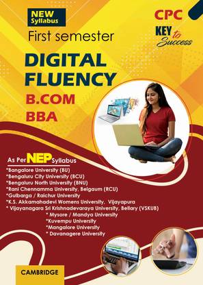 NEP फर्स्ट सेमेस्टर B.COM/BBA डिजिटल फ्लूएनसि