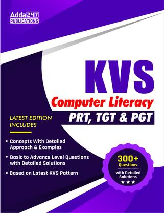 KVS Computer Literacy For PRT, TGT & PGT(English Printed Edition) By Adda247