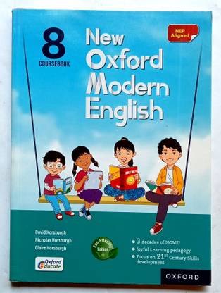 New Oxford Modern English Coursebook Class-8 (Old Like New Book)