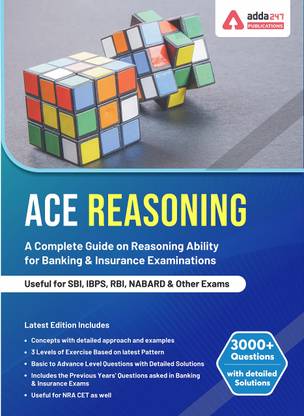 Adda247 - Ace Reasoning For Banking And Insurance Examinations Like SBI, IBPS, RBI , NABARD And Others (Second Edition) | Reasoning Book For Banking Exam