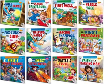 Return Gift For Kids Birthday Party | Pack Of 12 Pre School Reader Story Books
