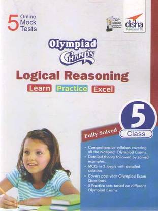 Olympiad Champs Logical Reasoning Learn Practice Excel For Class - 5,