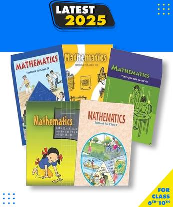 Ncert Math Book For Class 6 -10 Paperback, Team Ncert|New Latest Edition For 2025-2026
