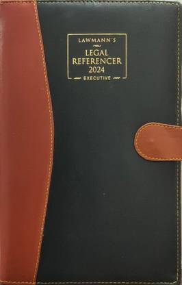 Register Size Legal Referencer 2024 (Full Scape) - Advocate Diary Executive Edition With Button
