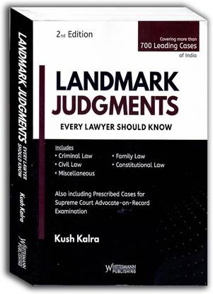 LANDMARK JUDGEMENTS 2ND Edition 2023
