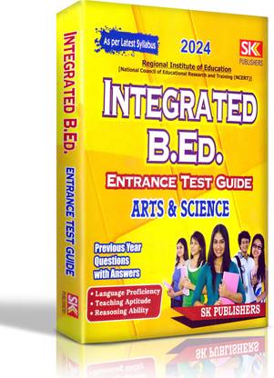 Integrated B.ED. Entrance Test Guide Arts & Science 2024