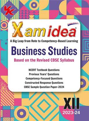 Xam Idea Business Studies Class 12 Book | CBSE Board | Chapterwise Question Bank | Based On Revised CBSE Syllabus | NCERT Questions Included | 2023-24 Exam Paperback