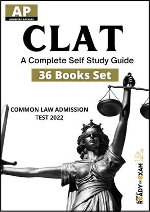 CLAT Guide/Books - 36 Books Study Kit Comprising Concept Books And Practice Books Of Every Subject + 4 Current Affairs Books + 2 Free CLAT Mock Tests