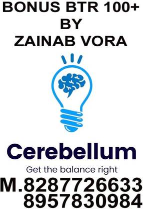 Bonus Btr 100+ By Zainab Vora Ed.2023 August Fully Colour Book