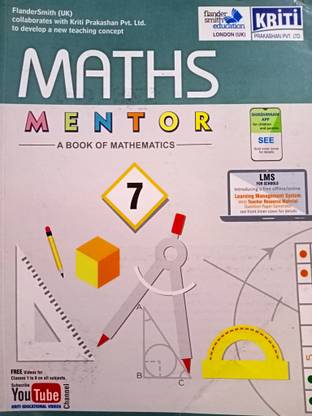 Kriti Prakashan MATHS MENTOR Class 7 - A BOOK OF MATHEMATICS