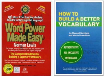 Word Power Made Easy & How To Build A Better Vocabulary (Combo Set Of 2 Bestseller Books)