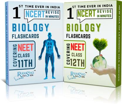 The Biology Combo - NCERT Based Flashcards For NEET (UG) Class 11th And 12th