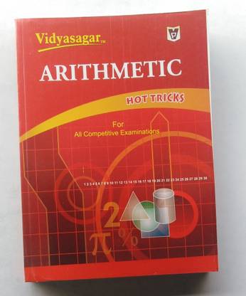 Vidyasagar Tm " ARITHMETIC" ( ENGLISH MEDIUM ) 'Hot Tricks' FOR All Competitive Examinations Useful Books