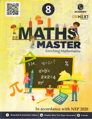 MATHS MASTER Enriching Mathematics - 8 (PW ACADEMY)