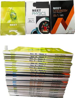Kota Best Neet Study Material / Full Course(NEET) Study Material For Class 11th Or Class 12th NEET/AIIMS /AIPMT Complete English Study Package PCB (23 Volumes)Of Latest Edition 2023-2024