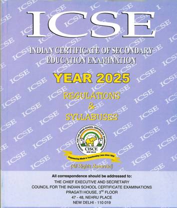 Icse Regulations And Syllabuses Year 2025