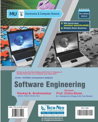 Software Engineering For MU Sem 5 Electronics And Computer Science Course Code :ECC503 Academic Year 2021-2022