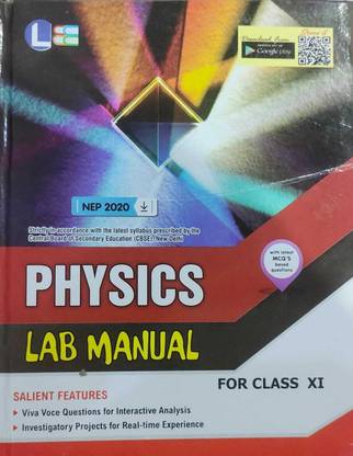 Physics Lab Manual For Class 11