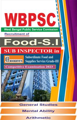 WBPSC Food S.I (Sub Inspector) Recruitment 2023 (Set Of 3 Books) West Bengal Food Sub Inspector