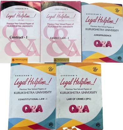 L.LB 1st Semester Legal Helpline Previous Year Papers Of Kurukshetra University