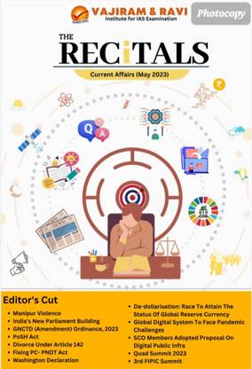 Vajiram And Ravi The Retical Current Affairs May 2023 Photocopy