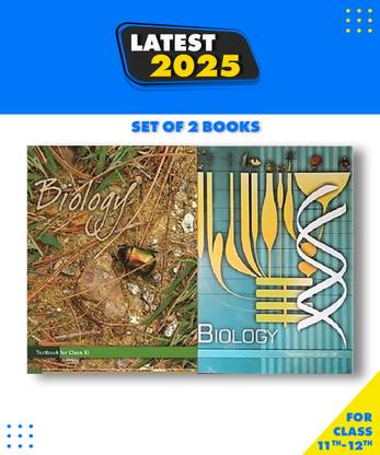 NCERT Biology Textbook For Class -11 And Class -12 Set Of 2 Books 2022 EDITION Paperback, NCERT Paperback, NCERT|New Latest Edition For 2025-2026