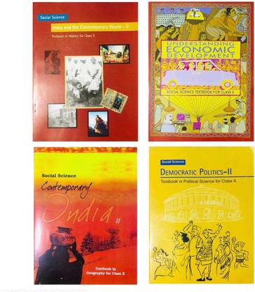 NCERT Books For Class 10 Social Science (Set Of 4 Books)