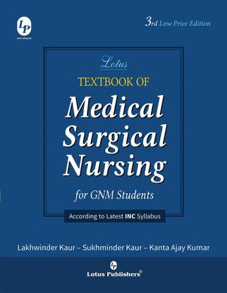 Textbook OF Medical Surgical Nursing(B/W)3/Ed Unknown Binding