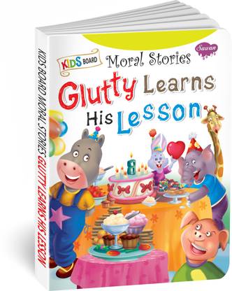 Glutty Learns His Lesson | Kids Board Moral Story Book For Kids By Sawan
