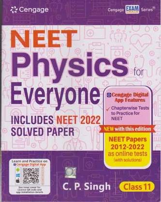 Cengage Neet Physics Everyone For Class - 11, Includes Neet 2022 Solved Paper By C. P. Singh