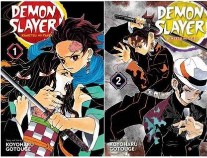Demon Slayer: Kimetsu No Yaiba, Vol. 1 & 2 Combo Set