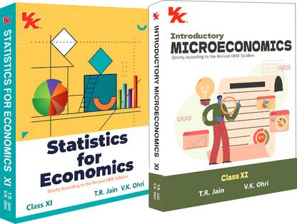 Introductory Microeconomics And Statistics For Economics Class 11 (Set Of 2) | CBSE (NCERT Solved) | Examination | By TR Jain & VK Ohri