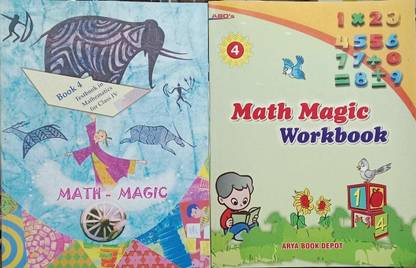 Class 4th Math Magic And WorkBook In ABD New Edition 2023
